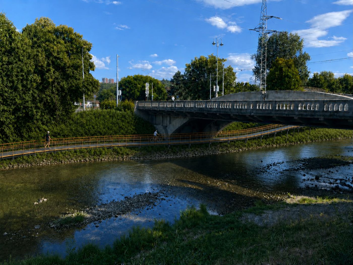 Vizualizace po — Maloměřický most